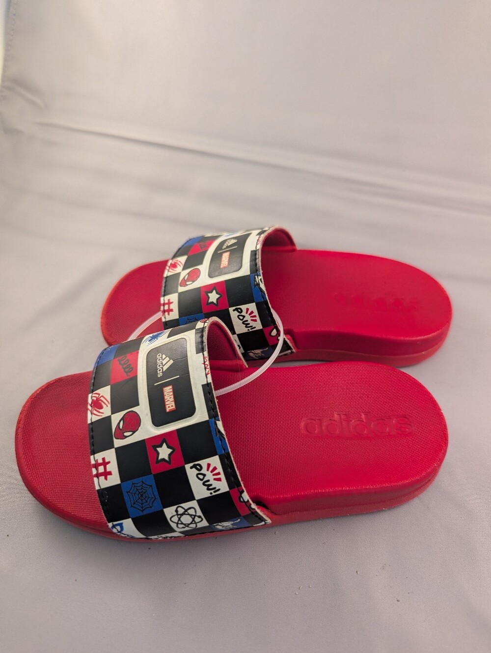 Adidas Spiderman Slides Boys 10